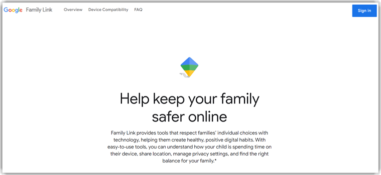 Google Family Link logo or product image
