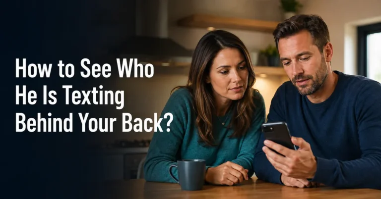 How to See Who He Is Texting Behind Your Back?