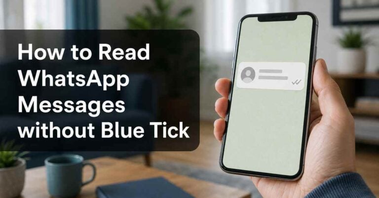 How to Read WhatsApp Messages without Blue Tick