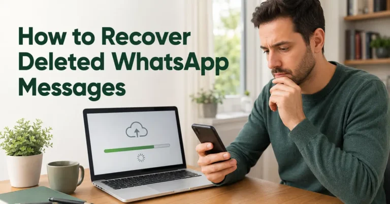 How to Recover Deleted WhatsApp Messages